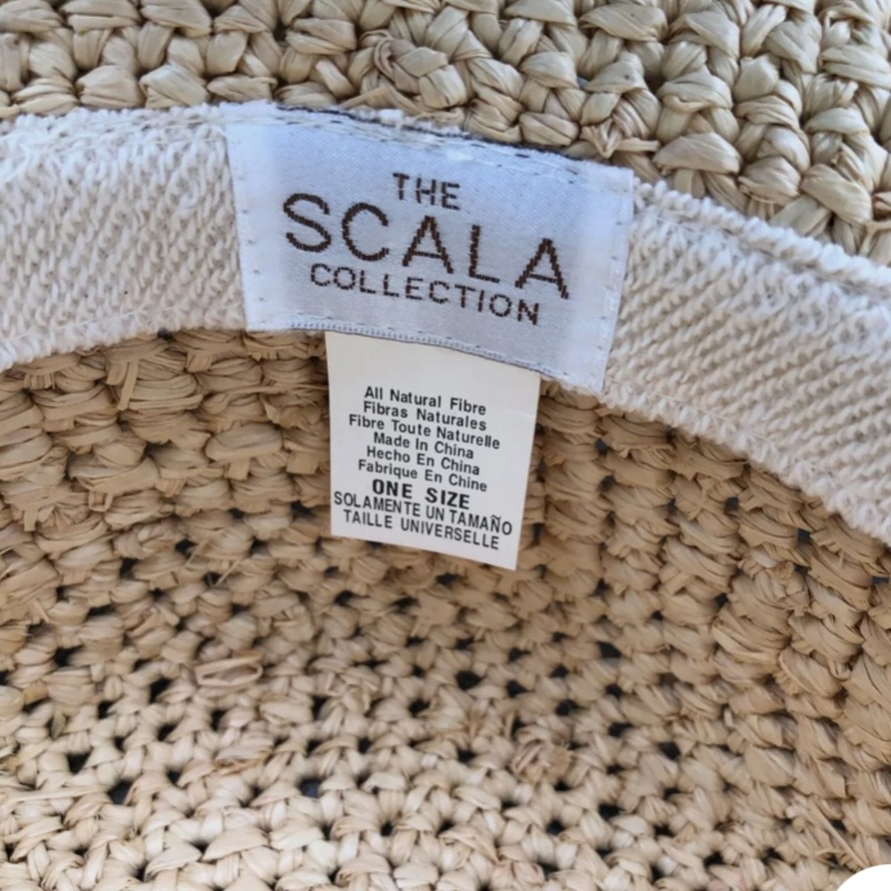 The Scala Collection Raffia Hat . - image 4